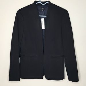 J. Crew Tall Going-Out Blazer Jacket 8T black stretch twill  H2791 NWT